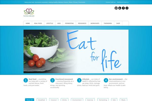 Poseidon theme site design template sample