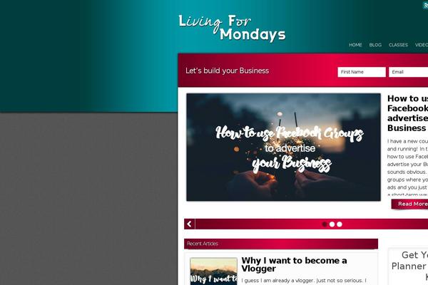 Site using Otw-blog-manager plugin