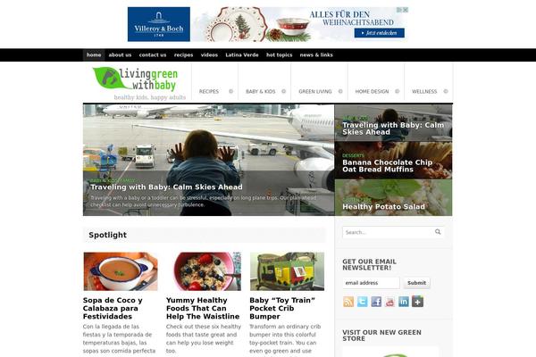 Delicious Magazine theme site design template sample