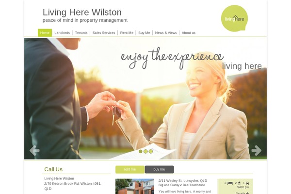 Agents theme site design template sample