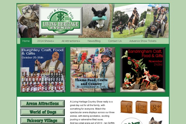 Site using Facebook Like Box plugin