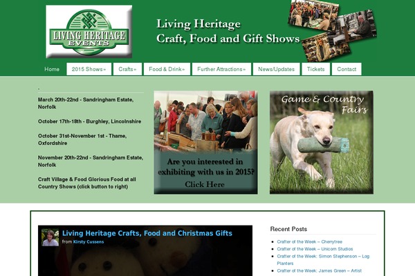Site using WordPress Carousel Free plugin