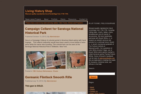 Site using Announcement ticker highlighter scroller plugin