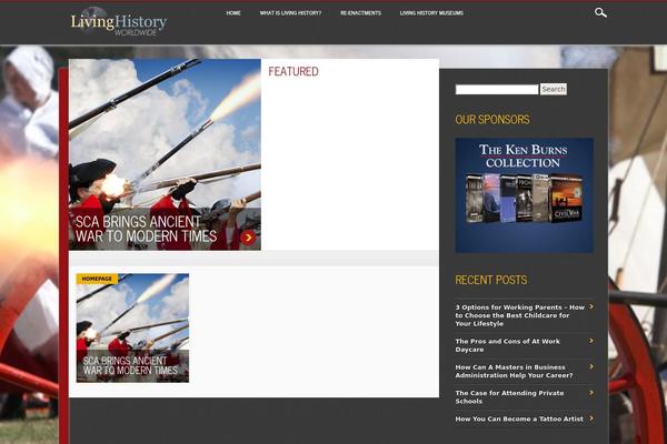 Site using Full Screen Background Images plugin