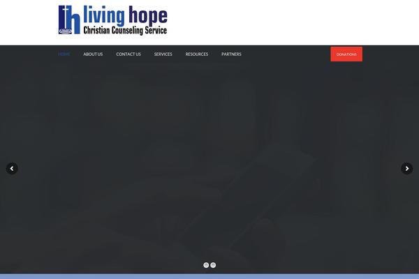 Dunamis theme site design template sample