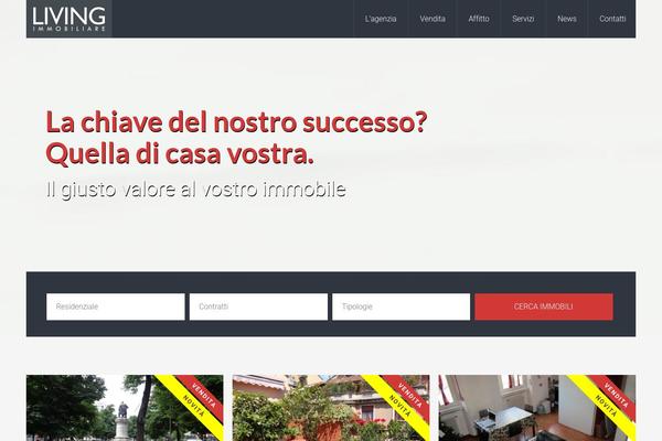 AgentPress Pro theme site design template sample