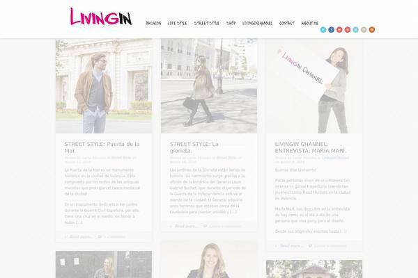 livingin.es site used New Horizon