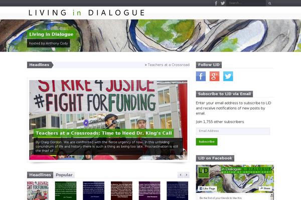 Warta theme site design template sample