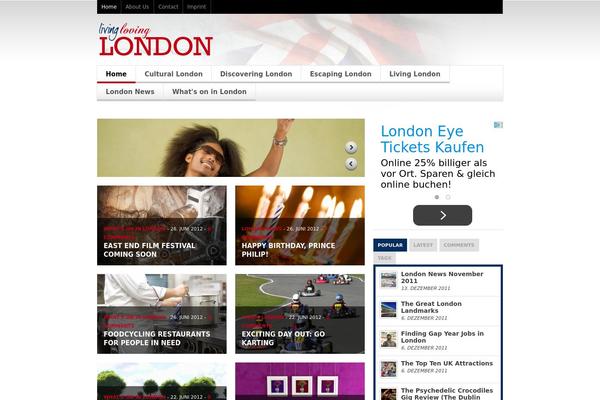 Spectrum theme site design template sample