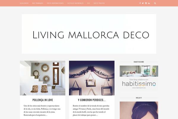 Florence theme site design template sample