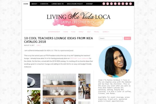 Click-mag theme site design template sample