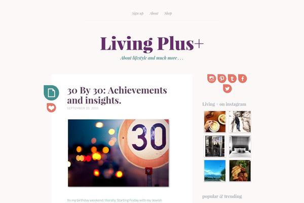 Site using IFTTT Instagram Gallery plugin