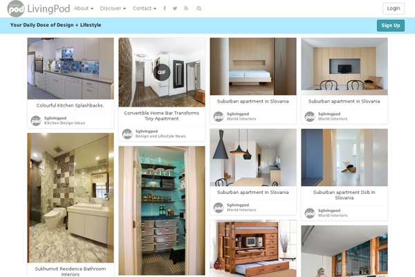 Pinclone theme site design template sample