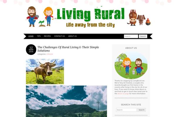 Adelle theme site design template sample