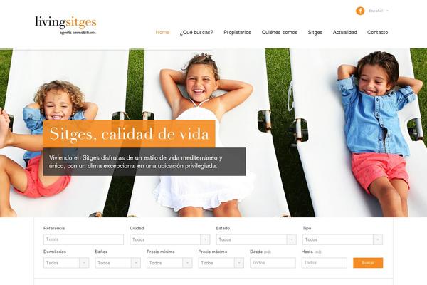 Realhomes Child theme site design template sample