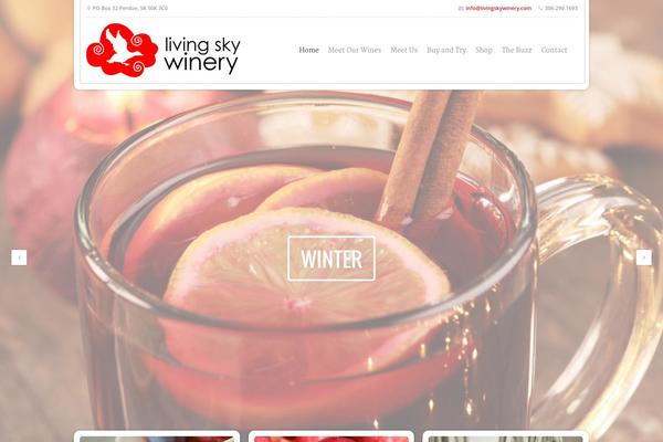 Restaurant theme site design template sample