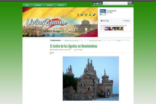 livingspain.es site used Xaby