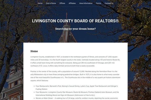 Padhang theme site design template sample