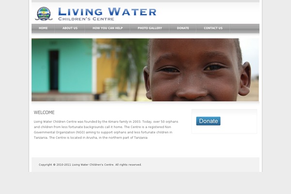 livingwaterchildren.org site used Business-company