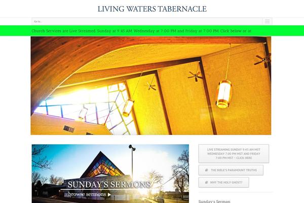 Site using Sermon Manager plugin