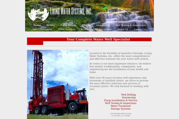 Biznizz theme site design template sample