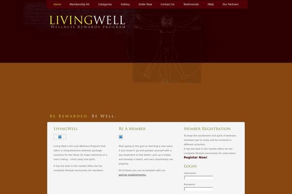 Twicet theme site design template sample