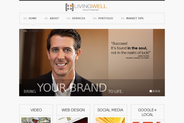 livingwellmultimedia.com site used Theme1389