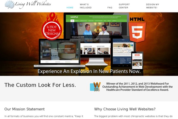 Minimum Pro theme site design template sample