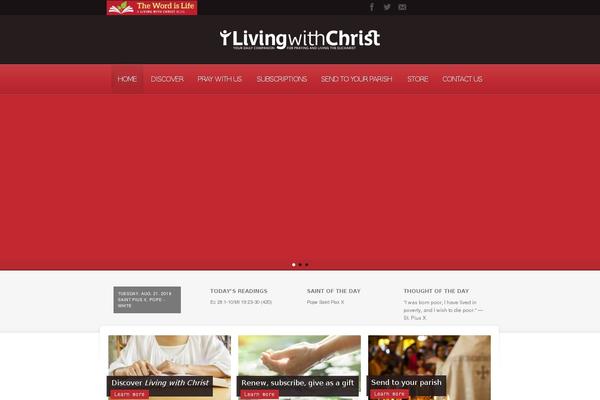 Site using Gs-books-showcase plugin