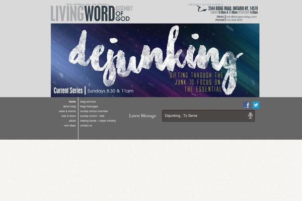 Wp-church theme site design template sample