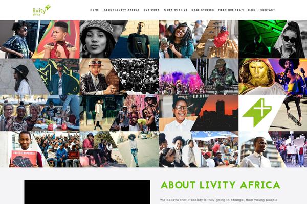 Nrgagency theme site design template sample
