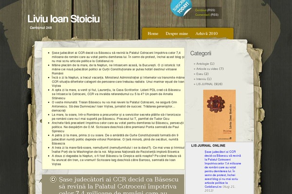BuzzBlog theme site design template sample