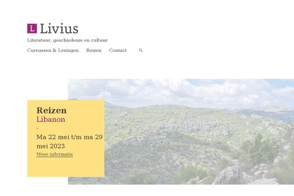 Site using Wp-widget-in-navigation plugin