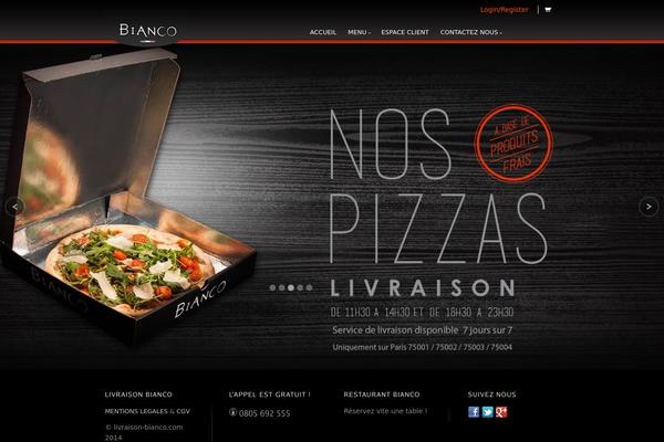 Meari theme site design template sample