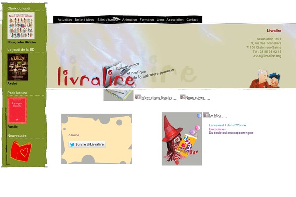 Site using Layouts plugin