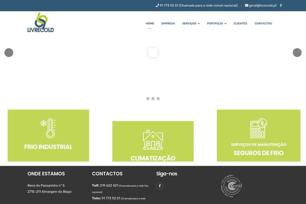 Site using Radiantthemes-addons plugin