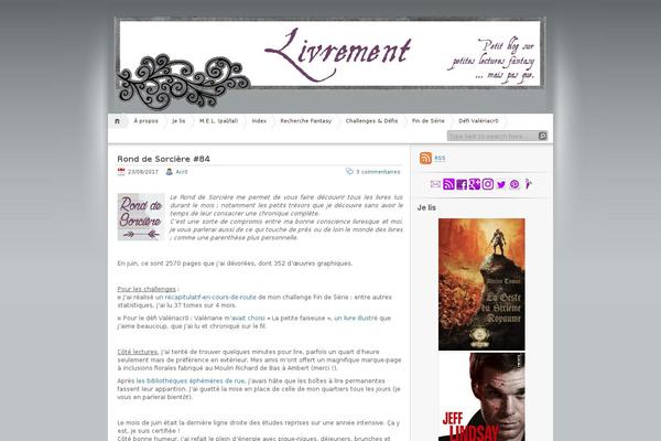 iNove theme site design template sample