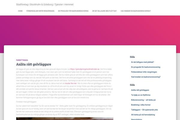 Site using Easy Custom Auto Excerpt plugin