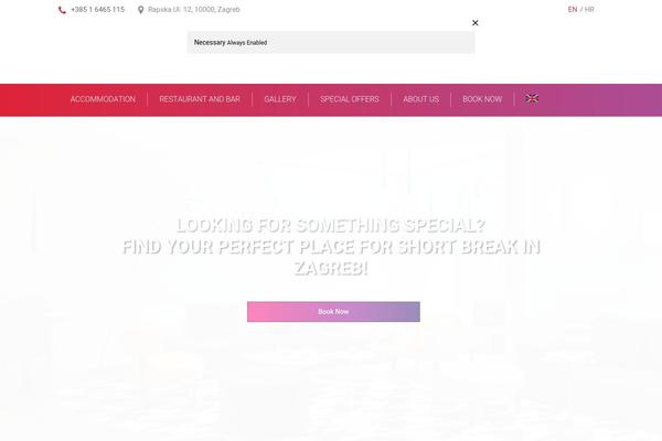 Site using Sohohotel-booking plugin
