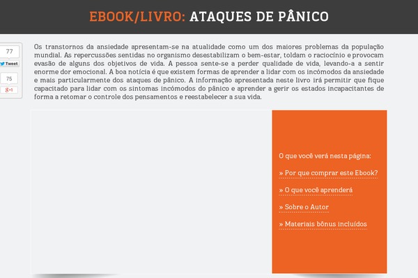 Ebooks theme site design template sample