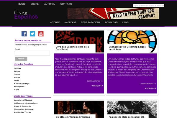 livrodosespelhos.com site used Magik