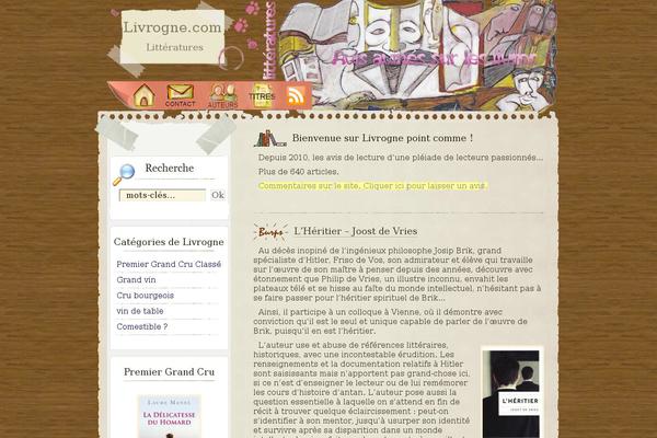 Site using Zamango Page Navigation plugin