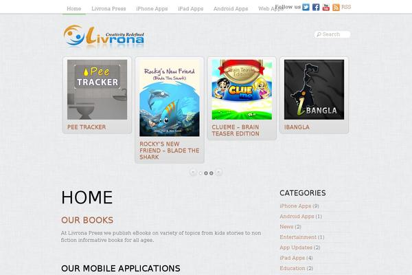 Grido theme site design template sample