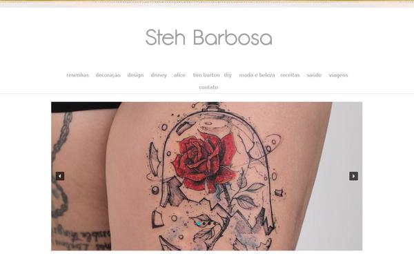 Blossom PinIt theme site design template sample