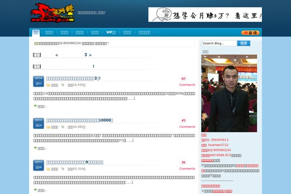 zhangshouzhi theme websites examples