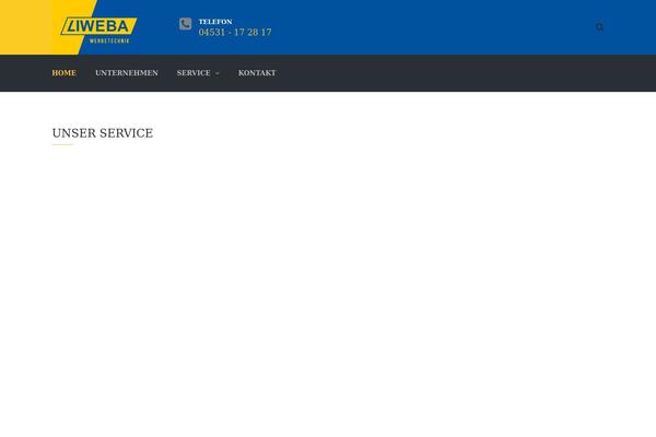 TheBuilt theme site design template sample