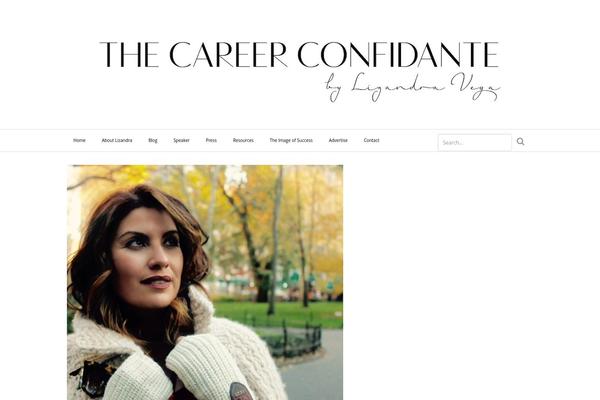 lizandravega.com site used Somerset-theme