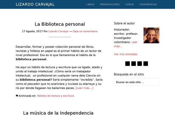 Herald theme site design template sample