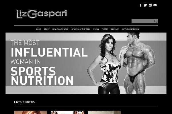 lizgaspari.com site used Liz.gaspari