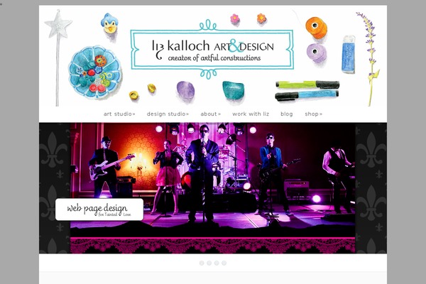 lizkallochdesigns.com site used Dandelion_v2.6.5